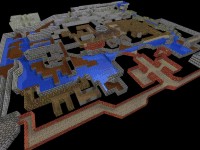 Karte der dritten Ebene / Map of the third level