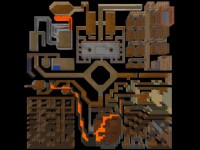 Karte der fünften Ebene / Map of the fifth level