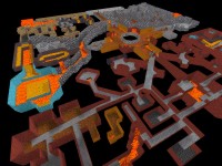 Karte der sechsten Ebene / Map of the sixth level