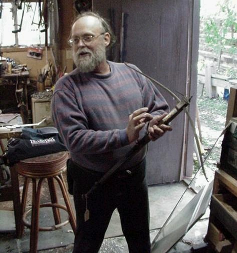 David Watson in seiner Werkstatt